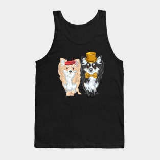 Set of dogs Chihuahua, Lady and Gentelman Tank Top